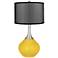 Citrus Spencer Table Lamp with Organza Black Shade