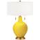 Citrus Toby Brass Accents Table Lamp