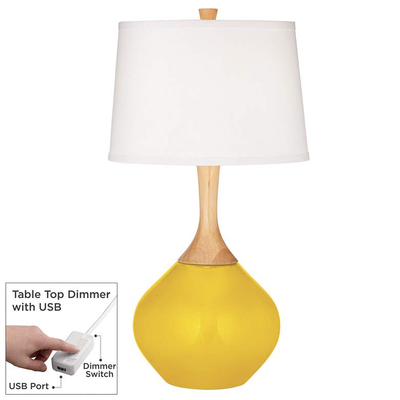 Image 1 Citrus Wexler Table Lamp with Dimmer