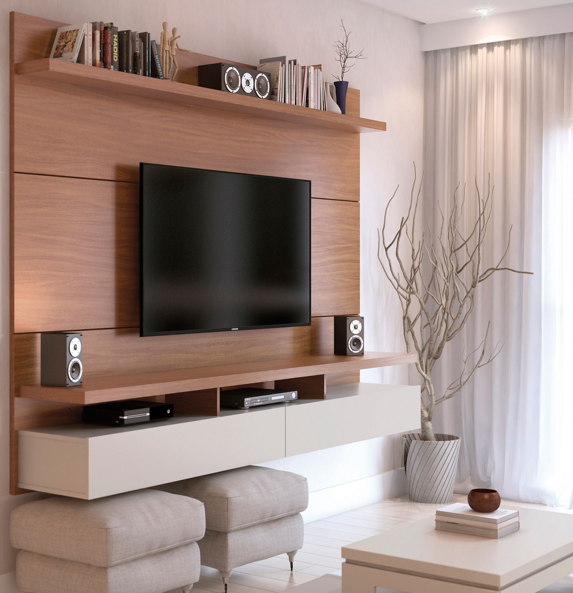 Manhattan comfort deals entertainment center