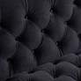 City Black Velvet Tufted Sofa in scene