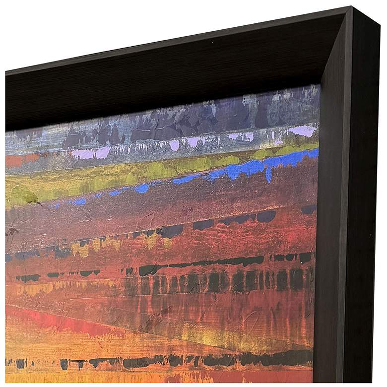 Image 3 City Colors II 28"W x 28"H Contemporary Framed Art more views