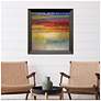 4_City Colors II 28"W x 28"H Contemporary Framed Art more views
