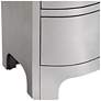 5_City Lights 34" Wide 3-Drawer Champagne Silver Leaf Chest more views