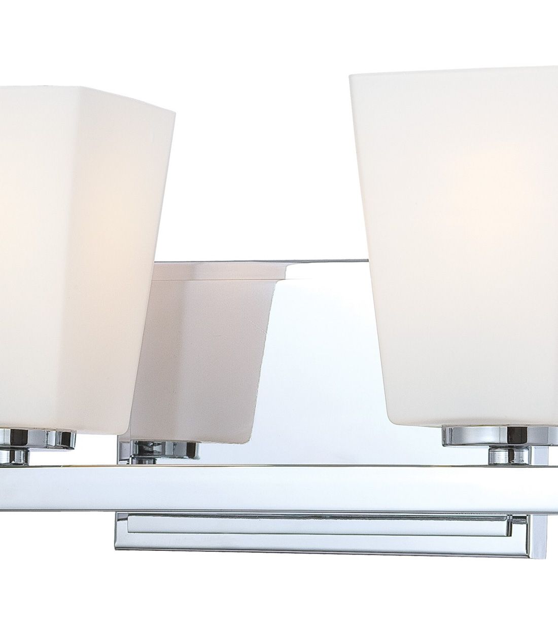 Thumbnail4 of City Square 12 1/4" Wide Chrome 2-Light Bath Light more views