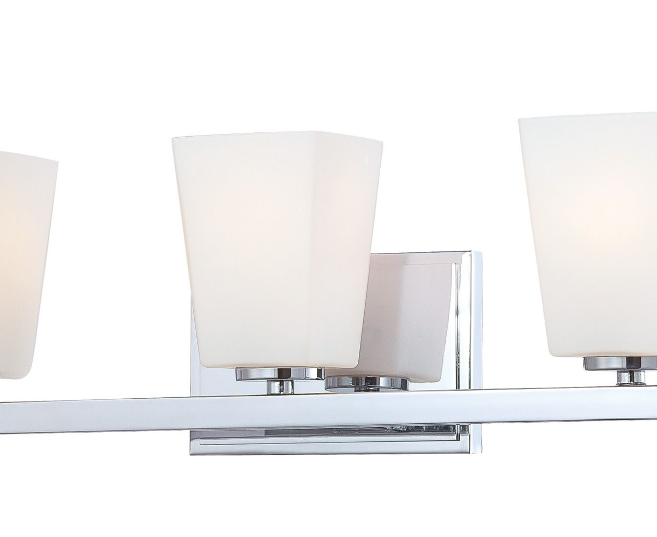 Image 4 City Square 20 3/4" Wide Chrome 3-Light Bath Light more views