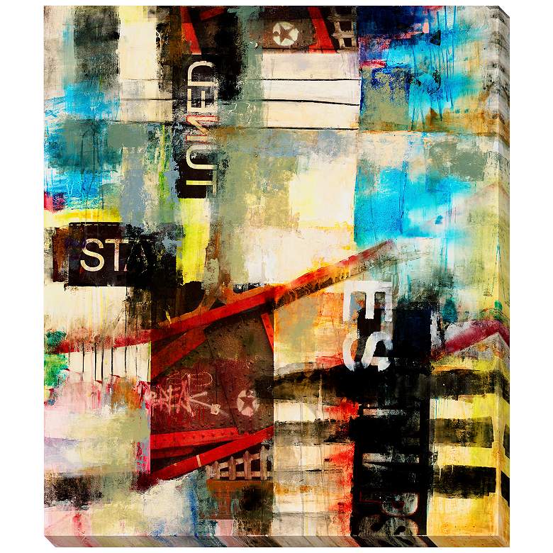 Image 1 City Stories I 40 inch High Giclee Canvas Wall Art