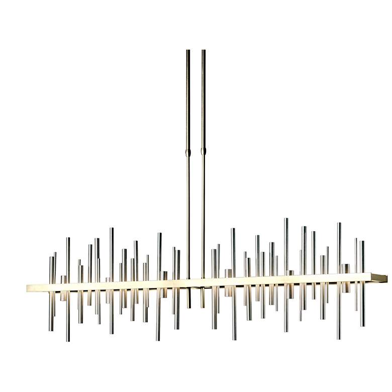 Image 1 Cityscape 51.9 inch Modern Brass Long LED Pendant