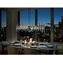 4_Cityscape 51.9" Wide Large Dark Smoke And Vintage Platinum LED Pendant more views