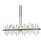 Cityscape 51.9" Wide Large Oil Rubbed Bronze LED Pendant With Sterling