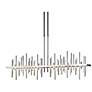 Cityscape 51.9" Wide Large Sterling LED Pendant With Vintage Platinum