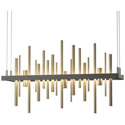 Cityscape LED Pendant - Iron - Gold