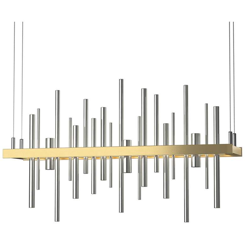 Image 1 Cityscape LED Pendant - Modern Brass - Sterling