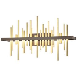 Cityscape LED Sconce - Bronze - Modern Brass