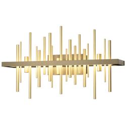 Cityscape LED Sconce - Gold - Modern Brass