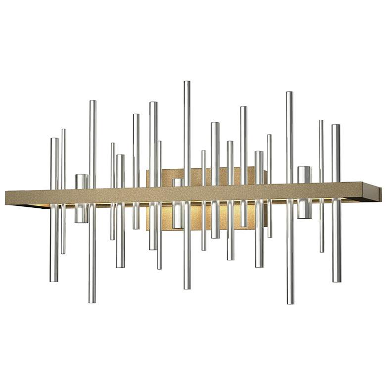 Image 1 Cityscape LED Sconce - Gold - Sterling