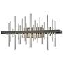 Cityscape LED Sconce - Iron - Sterling