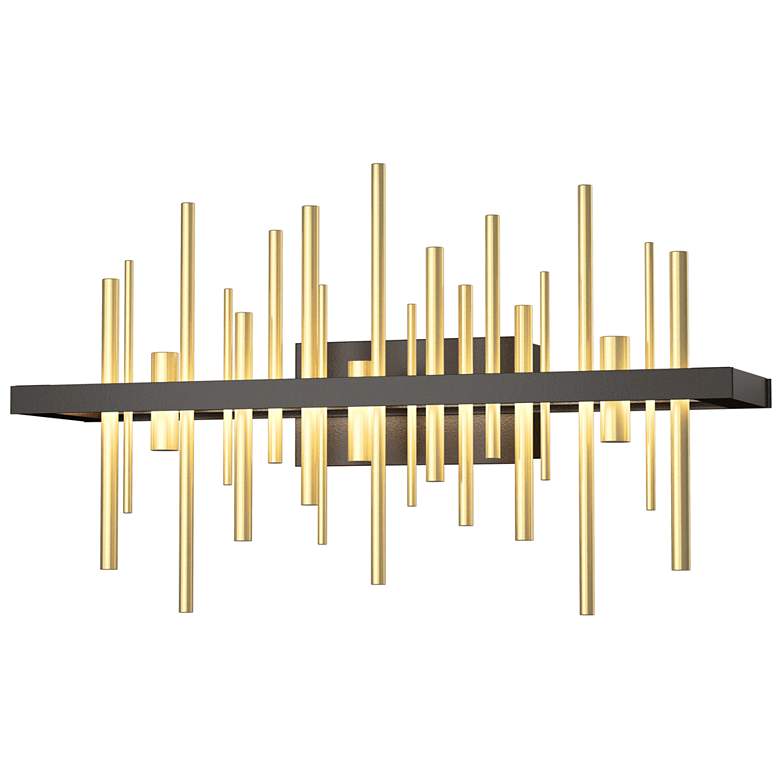 Image 1 Cityscape LED Sconce - Oil Rubbed Bronze - Modern Brass