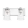 5_Cityview 2 Light Polished Chrome Vanity Sconce more views