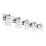 5_Cityview 40" Wide Polished Chrome 5-Light Vanity Bath Light more views