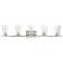 Cityview 5 Light Brushed Nickel Extra Large Vanity Sconce
