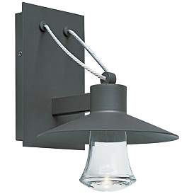 Image1 of Civic 10 1/2"H Architectural Bronze LED Outdoor Wall Light