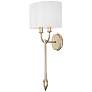 Thumbnail2 of Claire 24 3/4" High Brushed Champagne Wall Sconce