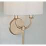 Thumbnail3 of Claire 24 3/4" High Brushed Champagne Wall Sconce more views