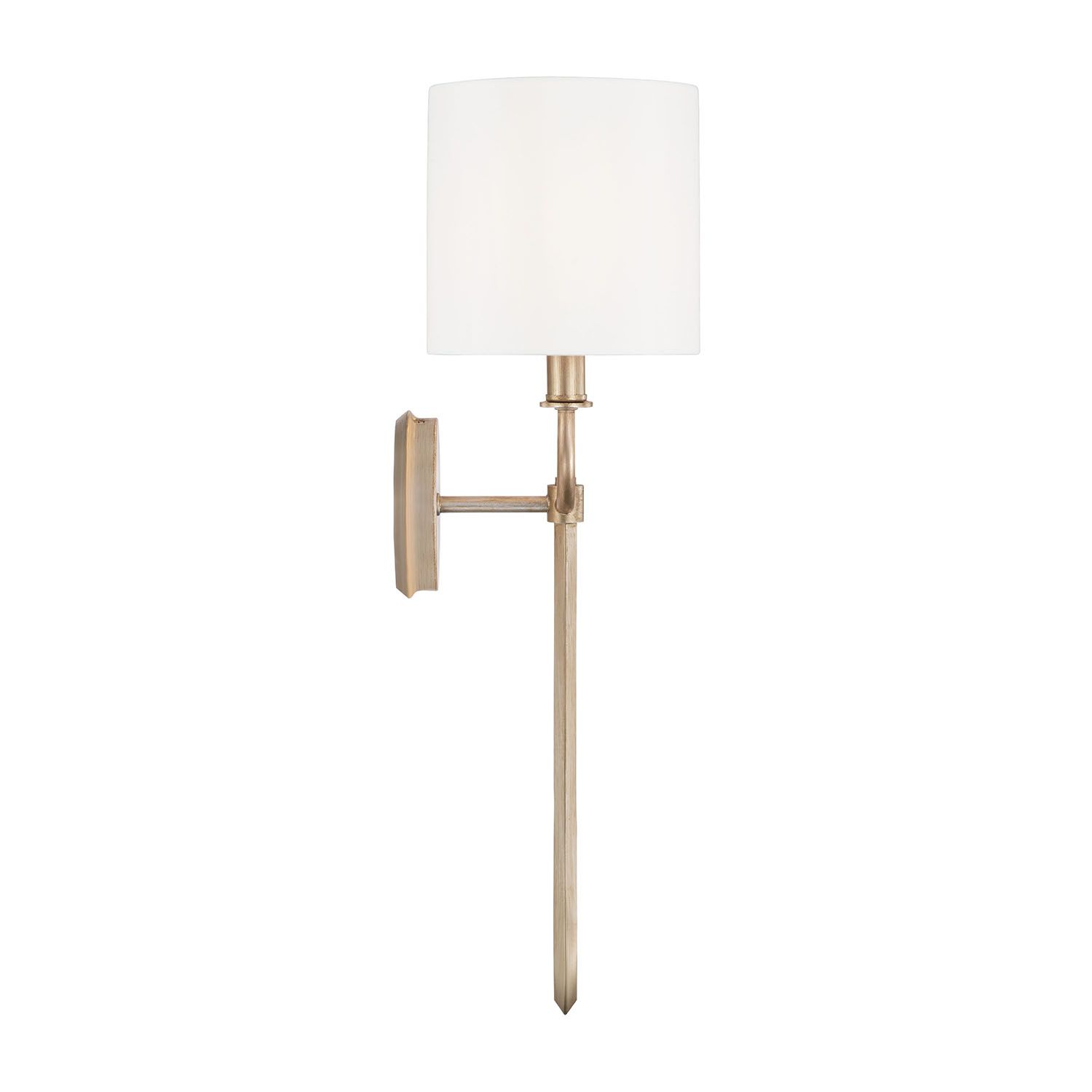 Image 6 Claire 24 3/4" High Brushed Champagne Wall Sconce more views