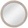 Claire 48" x 48" White Wash Wall Mirror