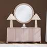 5_Claire 48" x 48" White Wash Wall Mirror more views