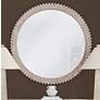 6_Claire 48" x 48" White Wash Wall Mirror more views