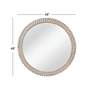 7_Claire 48" x 48" White Wash Wall Mirror more views