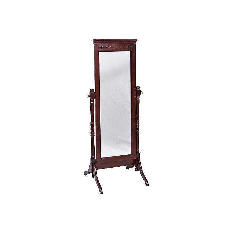 Image 1 Claire Cheval Style 56 3/4 inch High Floor Mirror