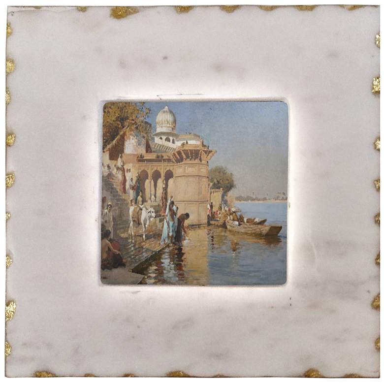 Image 1 Claire White & Gold Photo Frame