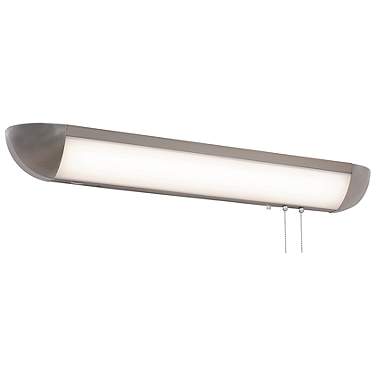 Clairemont 36" Wide Satin Nickel LED Overbed