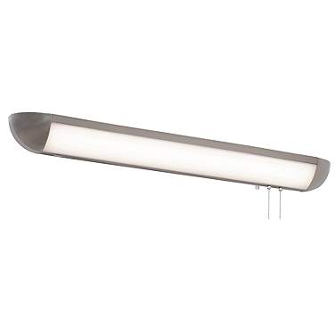 Clairemont 48" Wide Satin Nickel LED Overbed