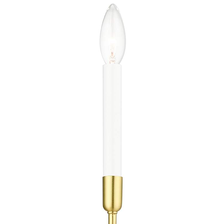 Image 2 Clairmont 18" High Satin Brass Wall Sconce more views