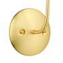 Clairmont 18" High Satin Brass Wall Sconce