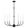4_Clairmont 7 Light Black Chandelier more views