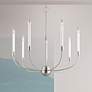 1_Clairmont 7 Light Brushed Nickel Chandelier