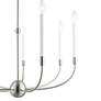 7_Clairmont 7 Light Brushed Nickel Chandelier more views