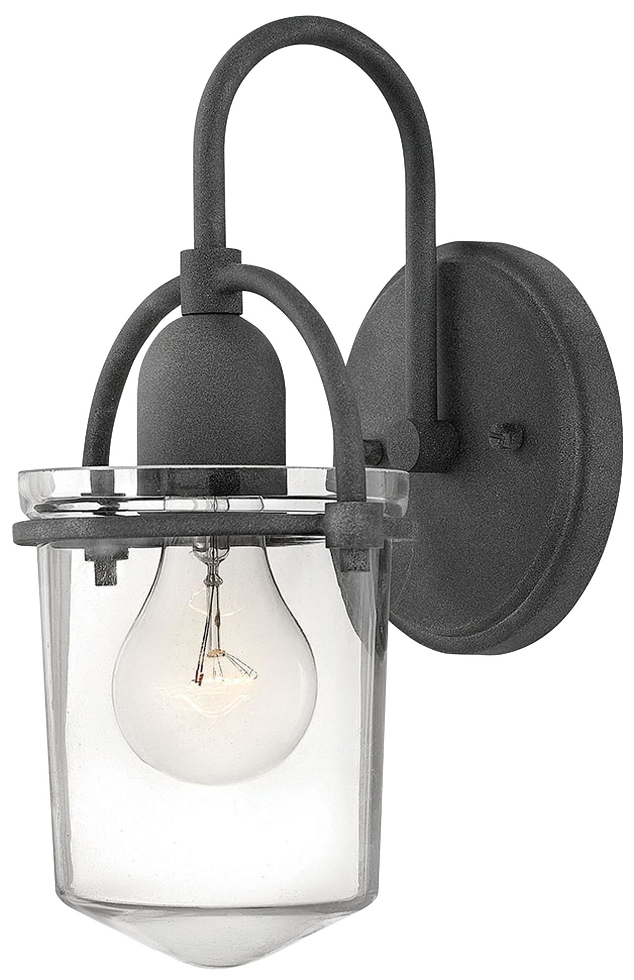 Image Clancy 11 1/4" High Steel Wall Sconce by Hinkley Lighting