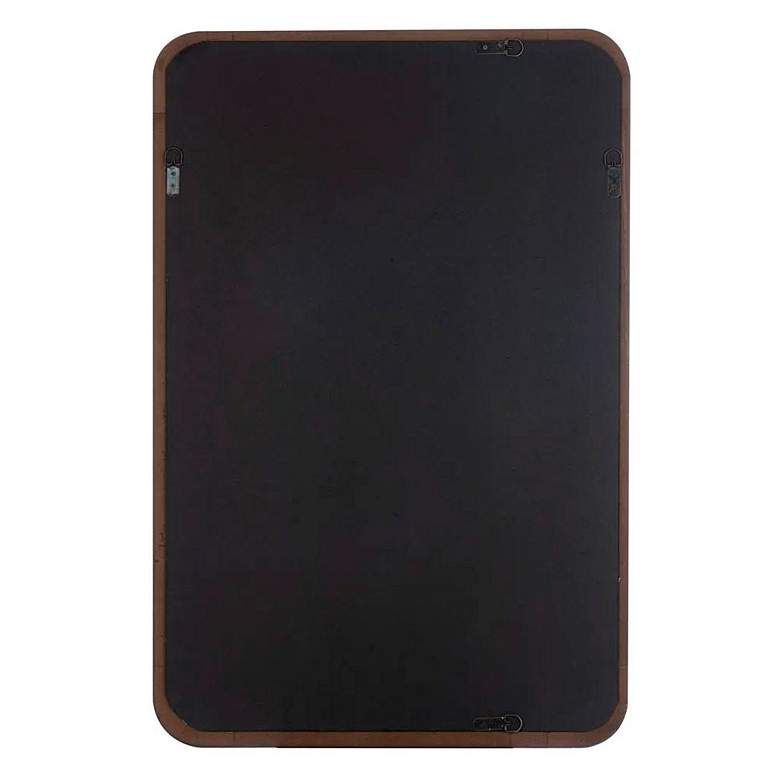 Image 4 Clara Natural Brown 24" x 36 1/4" Rectangular Wall Mirror more views