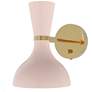 1_Clare 10.13" High Polished Nickel Finish Wall Sconce with Rose Water Shade