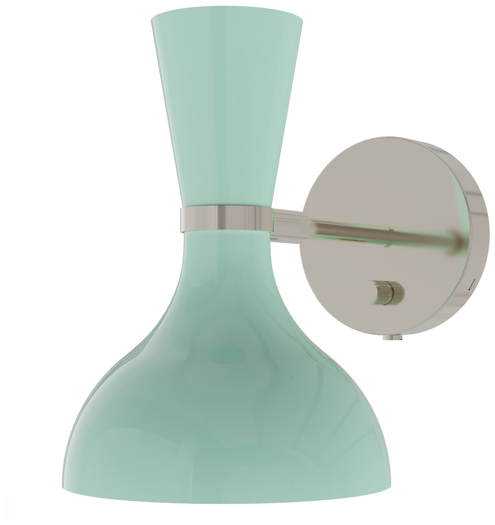 Clare 10.13" Modern Brass Adjustableed Wall Sconce w/Peacock Made to O