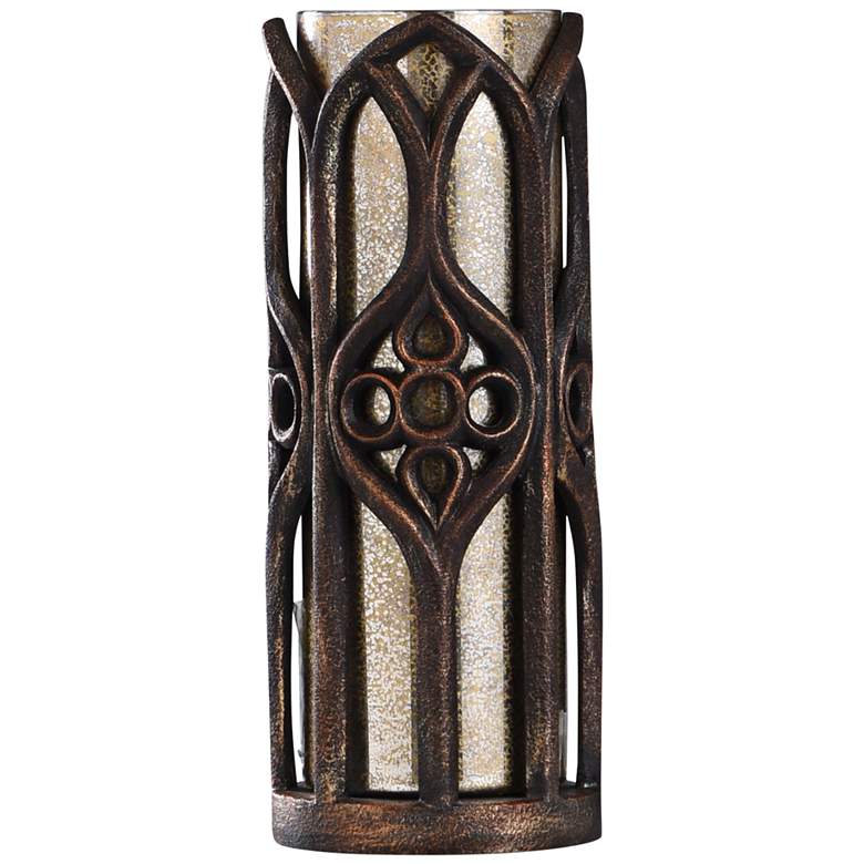 Image 1 Clare 16 inchH Oil-Rubbed Bronze Metal Uplight Accent Table Lamp