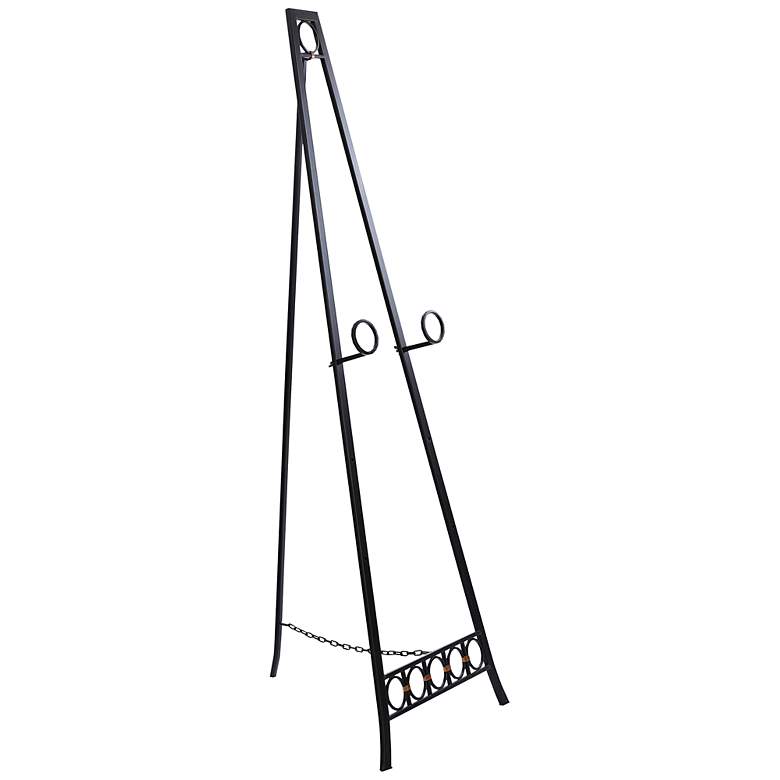 Image 2 Clare Dark Bronze Metal Adjustable Floor Easel