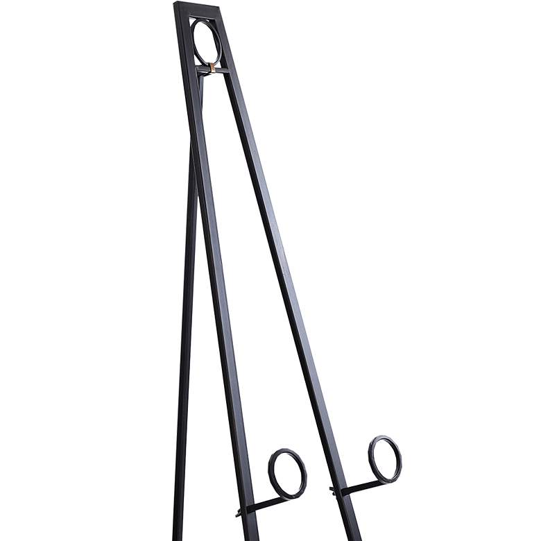 Image 3 Clare Dark Bronze Metal Adjustable Floor Easel more views