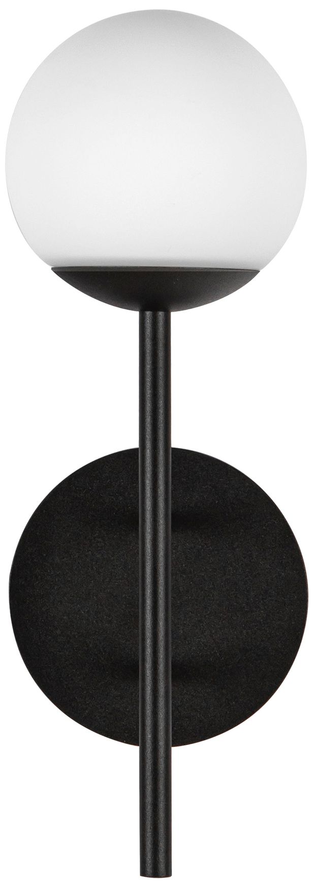 Image 4 Claremont 13-in 1 Light Black/Opal Integrated LED Outdoor Wall 6W Kuzco more views